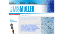 Desktop Screenshot of glasmueller.net